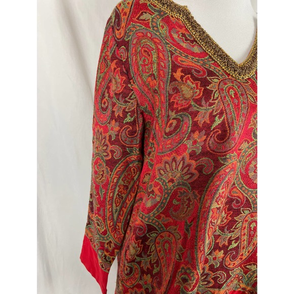 Soft Surroundings Pasha Pullover Tunic, Size Medium - Picture 6 of 12